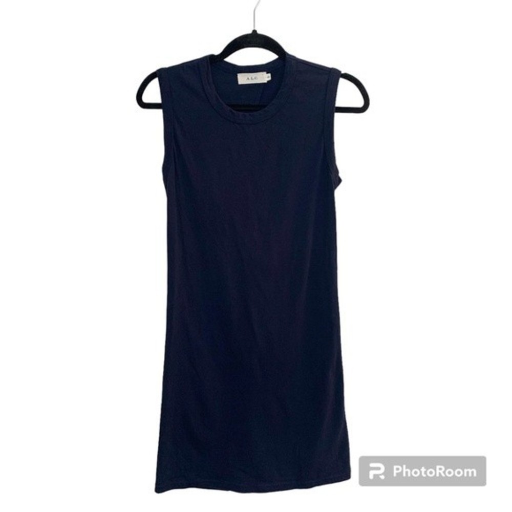A.L.C. Webster Twist Back Sleeveless T-shirt Dress